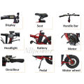 High Quality 20inch 500w fat tyre electric bike electric folding bike electric folding bicycle